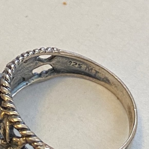 Sterling Silver Yin Yang ring size 7.5 - Picture 5 of 7